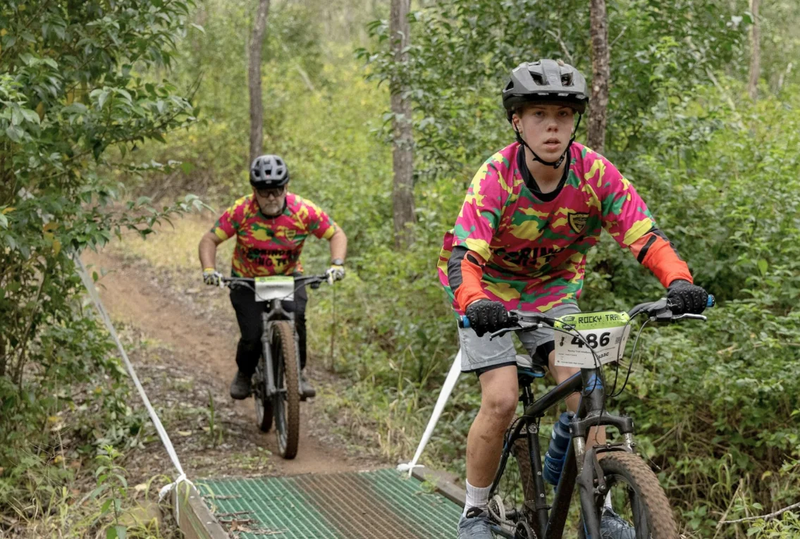 mountain biking