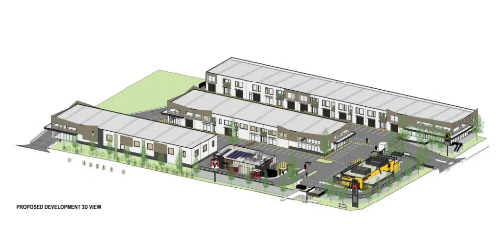 Blunder Road development site in Oxley