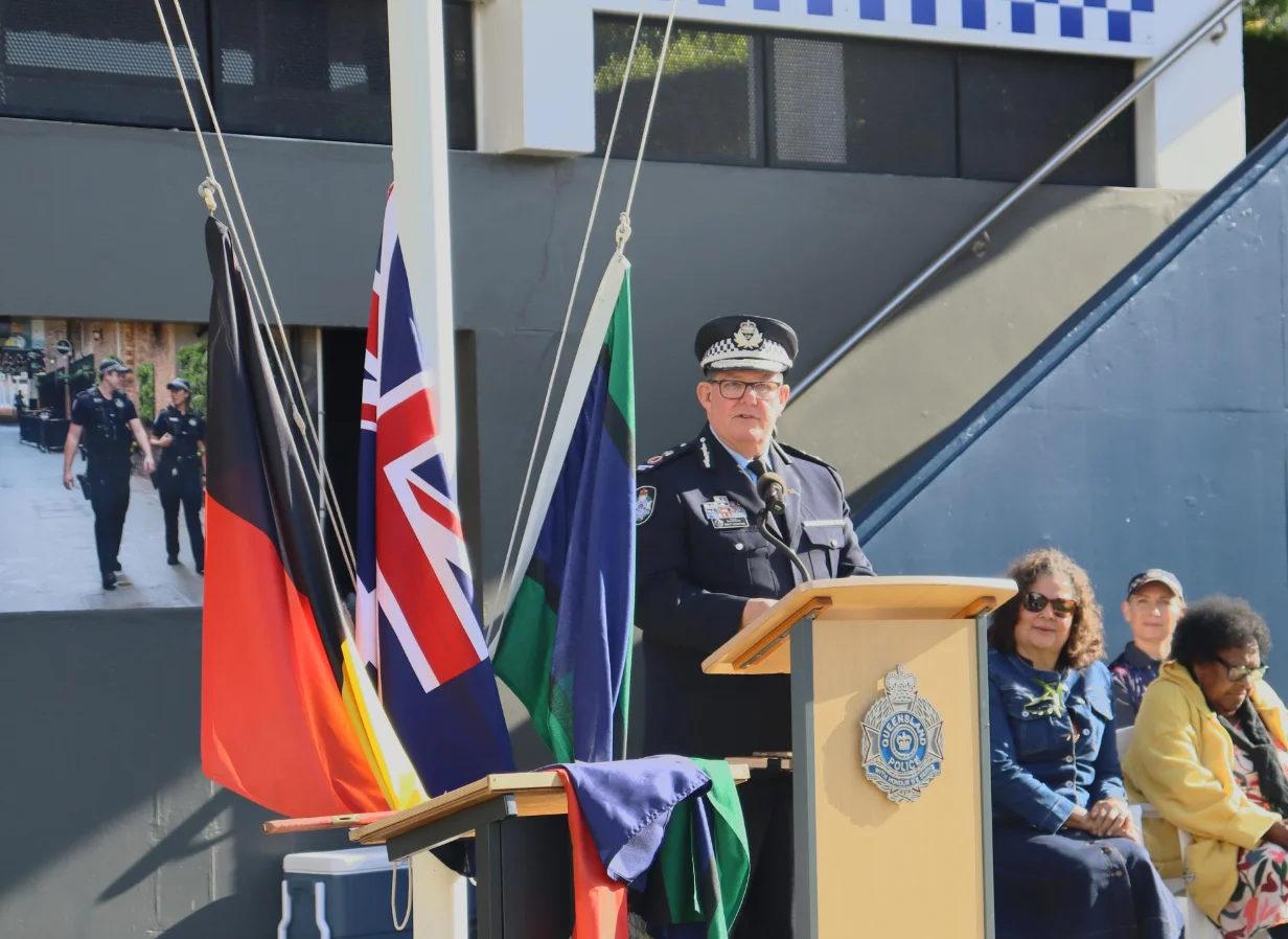 QPS Academy flag-raising ceremony
